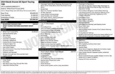 2024 Buick Encore GX Sport Touring