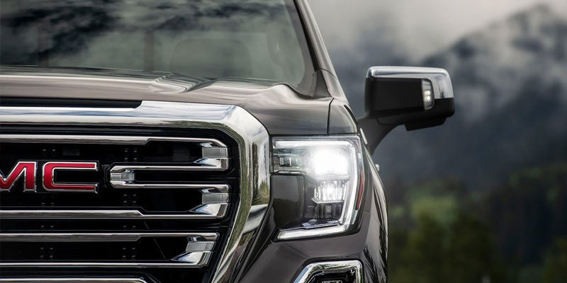 side view of the GMC sierra