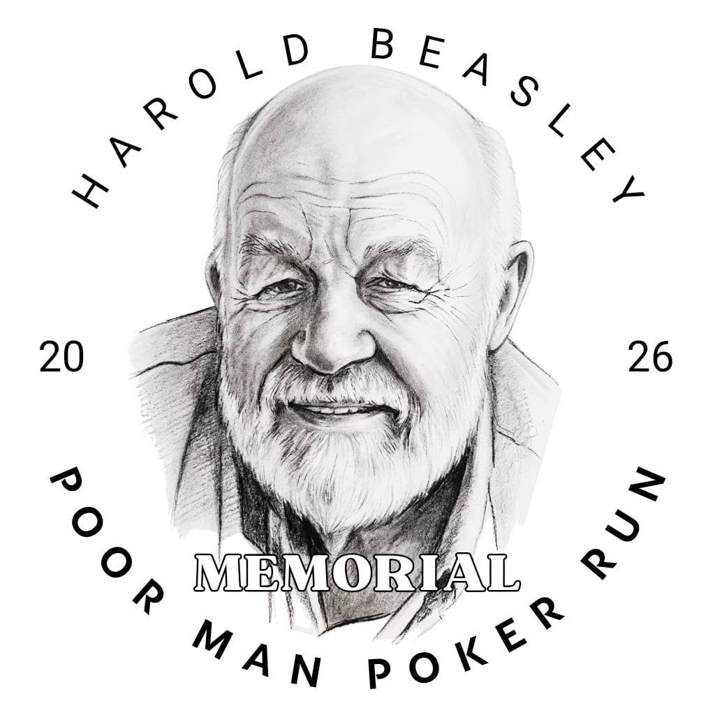 Harold Beasley Memorial Poor Man's Poker Run logo
